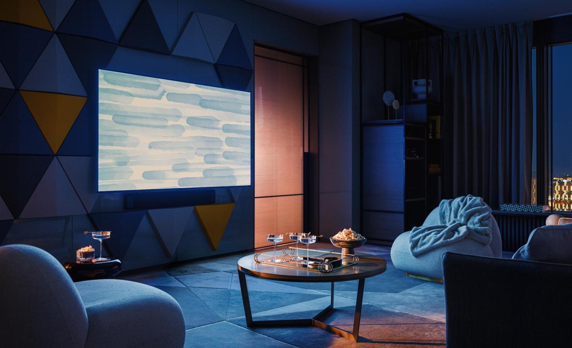 Hotel One&Only One Za'Abeel Dubai Exterior foto A room with a television